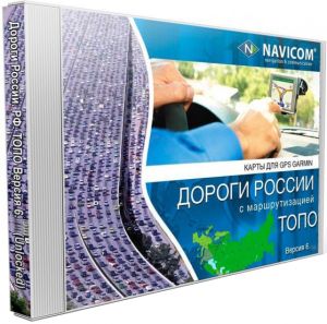 Карта "Дороги России" ТОПО версия 6.хх ― Компьютерная фирма Меридиан