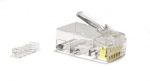Коннектор RJ-45 5-й категории под одножильный кабель со вставкой
