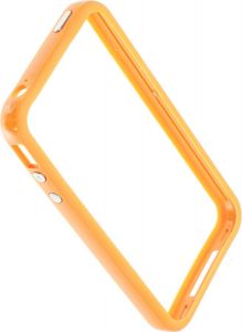 Чехол защитный для iPhone 5 бампер; желтый ― Компьютерная фирма Меридиан