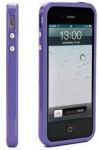 Чехол защитный для iPhone 5 бампер; фиолетовый