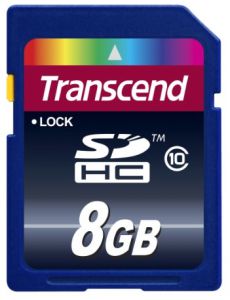 Память SDHC 8Gb Transcend CL10 (TS8GSDHC10) ― Компьютерная фирма Меридиан