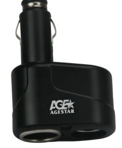 Разветвитель автоприкуривателя Agestar AS-216 (2 прикуривателя) ― Компьютерная фирма Меридиан