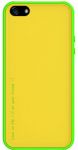 Чехол защитный для iPhone 5 Araree Amy 1+1 Lemon Zest (Amy 1+1 lz)