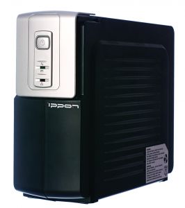 ИБП Ippon Back Office 1000 black/silver; RJ11; 600W; 12V/7Ah ― Компьютерная фирма Меридиан