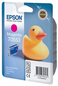 Картридж Epson Original [T055340] Stylus Photo RX520/R240 magenta ― Компьютерная фирма Меридиан