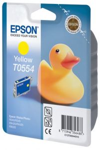 Картридж Epson Original [T055440] Stylus Photo RX520/R240 yellow ― Компьютерная фирма Меридиан