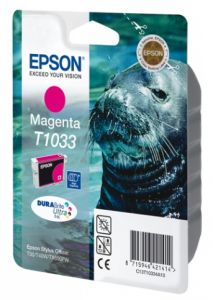 C13T10334A10 EPSON Картридж  для Stylus T40W/TX600FW (очень большой емкости) (magenta) ― Компьютерная фирма Меридиан