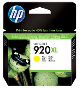 Картридж HP Желтый картридж HP-CD-974AE для HP 920 Officejet ― Компьютерная фирма Меридиан