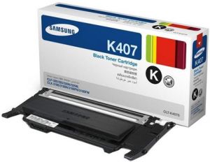 Картридж Original Samsung [CLT-K407S Black] для Samsung CLP-320/CLP-325/CLX-3185 ― Компьютерная фирма Меридиан