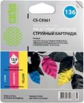 Картридж Cactus для HP CS9361 №136 Tri-colour Inkjet Print Cartridge для PSC1513