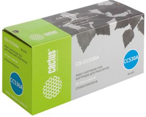 Картридж Cactus HP CC530A Black   Print Cartridge for CLJ CP2025/CM2320 ― Компьютерная фирма Меридиан