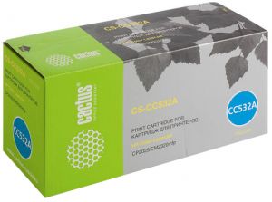 Картридж Cactus HP CC532A Yellow Print Cartridge for CLJ CP2025/CM2320 ― Компьютерная фирма Меридиан