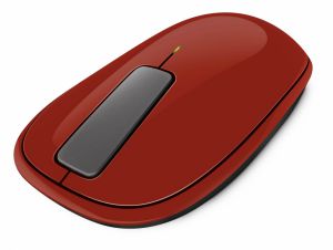 Беспров.мышь Microsoft Wireless Explorer Touch Rust Red USB Mac/Win (U5K-00016) ― Компьютерная фирма Меридиан