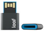 Память USB Flash RAM 32 Gb Leef Fuse Charcoal Matte/Blue магнитный черно/синий [LFFUS-032GBR]