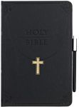 Чехол для iPad mini Ozaki Ocoat Wisdom. Из кожзаменителя. Со стилусом. Черный «Библия». OC103BB