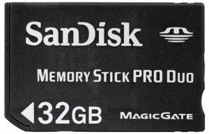 Память Memory Stick Duo Pro 32Gb Sandisk (SDMSPD-032G-B35) ― Компьютерная фирма Меридиан