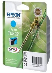 Картридж Epson Original [EPT11224A10] для Stylus R270/290/390/RX590 (cyan) ― Компьютерная фирма Меридиан