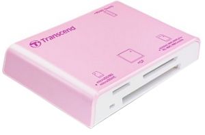 Устройство Ext All-In-One Transcend Pink USB 2.0 Support SDHC (TS-RDP8R) ― Компьютерная фирма Меридиан