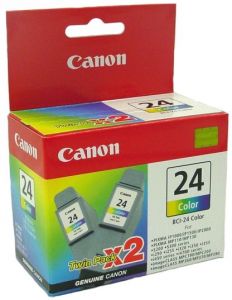 Картридж Original Canon BCI-24C color по 2 шт. ― Компьютерная фирма Меридиан