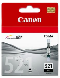 Картридж Original Canon CLI-521BK black PIXMA iP3600/4600/MP540/620/630/980 (9мл) ― Компьютерная фирма Меридиан