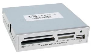 Устройство Int ALL-In-One 3Q CRI005-S +USBпорт (SDHC; 4 слота; серебристый пластик; внутрениий) ― Компьютерная фирма Меридиан