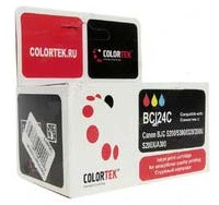 Картридж Colortek Canon [BCI-24c] COLOR для S200/S200x/S300/i320/S330phto/IP1000 ― Компьютерная фирма Меридиан