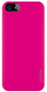 Чехол защитный для iPhone 5 Araree Half розовый (Half pk) ― Компьютерная фирма Меридиан