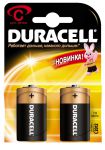 Батарейки алкалиновые DURACELL Basic C 1.5V LR14 2шт. [724]
