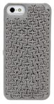Чехол защитный для iPhone 5  Freshfiber; дизайн Maille цвет - серый 85241504