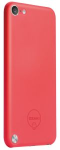 Пластиковый; тонкий (0;4 мм.) чехол Ozaki Solid для iPod Touch (5th gen.). Цвет:красный OC611RD ― Компьютерная фирма Меридиан