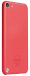 Пластиковый; тонкий (0;4 мм.) чехол Ozaki Solid для iPod Touch (5th gen.). Цвет:красный OC611RD