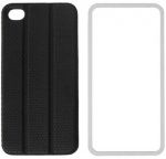 Чехол защитный для iPhone 4/4s TT Design TidyTilt smart-cover. Черный