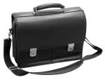 Сумка для ноутбука 13.3'' Porto (L615) Black/27.5х37х14cm/24х34х5cm Internal/Кожа/Тип Портфель